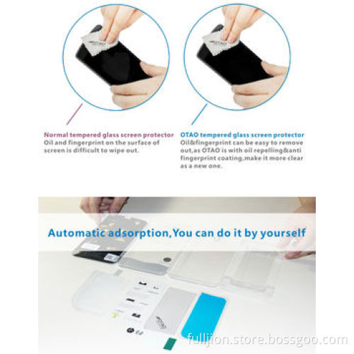 free sample for OTSGALGNE5-3F-P0.2mm 2.5D curved edge round angle tempered-glass screen protector fo